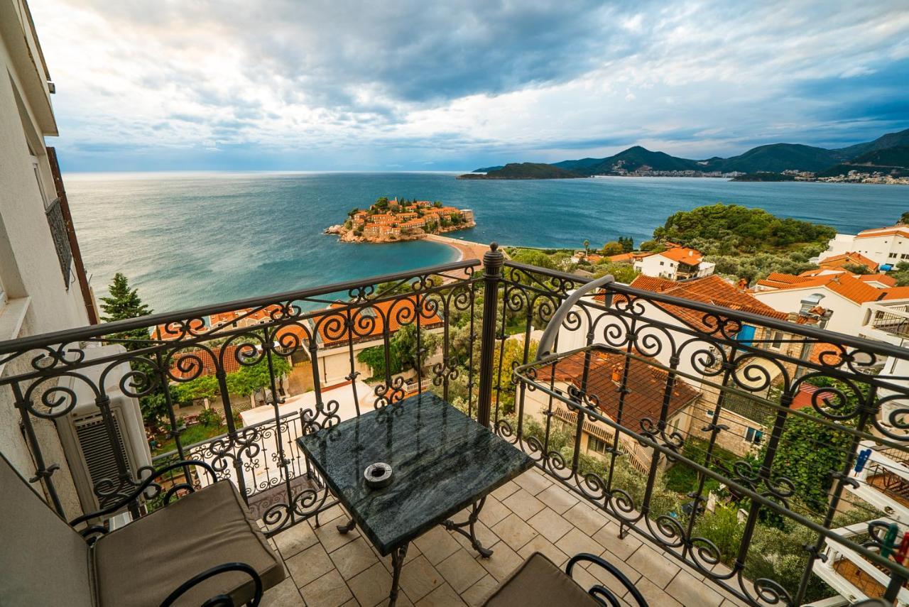 Villa Edelweiss Sveti Stefan Exteriör bild