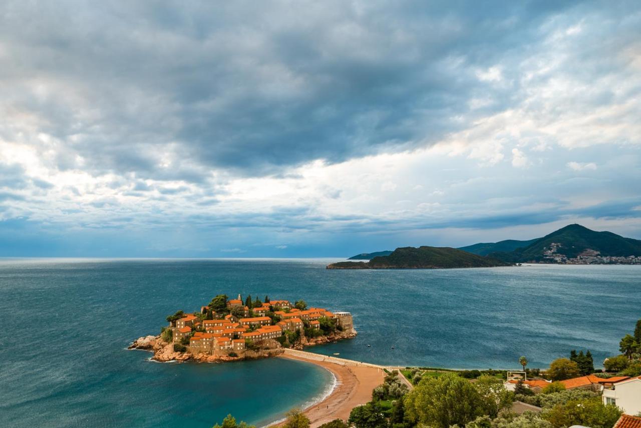 Villa Edelweiss Sveti Stefan Exteriör bild