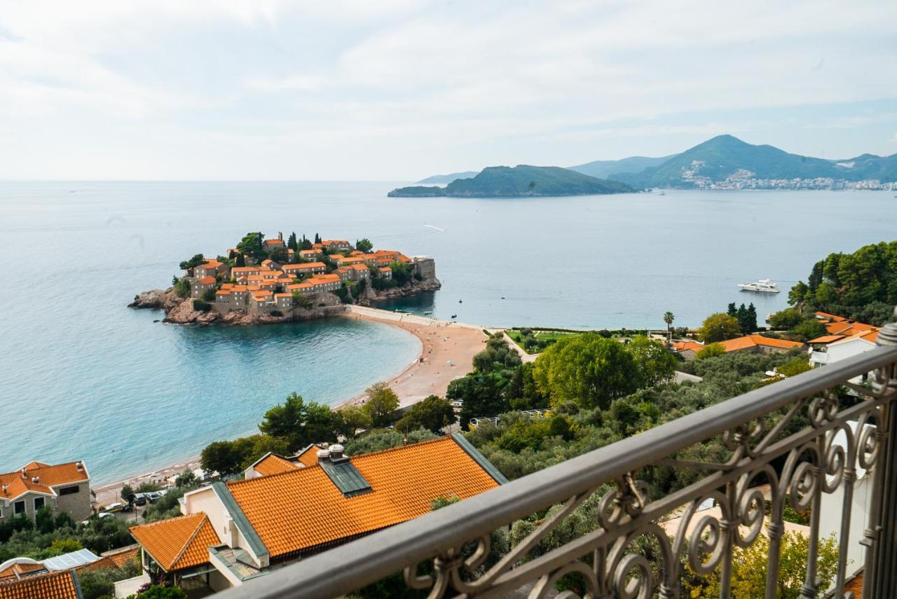 Villa Edelweiss Sveti Stefan Exteriör bild