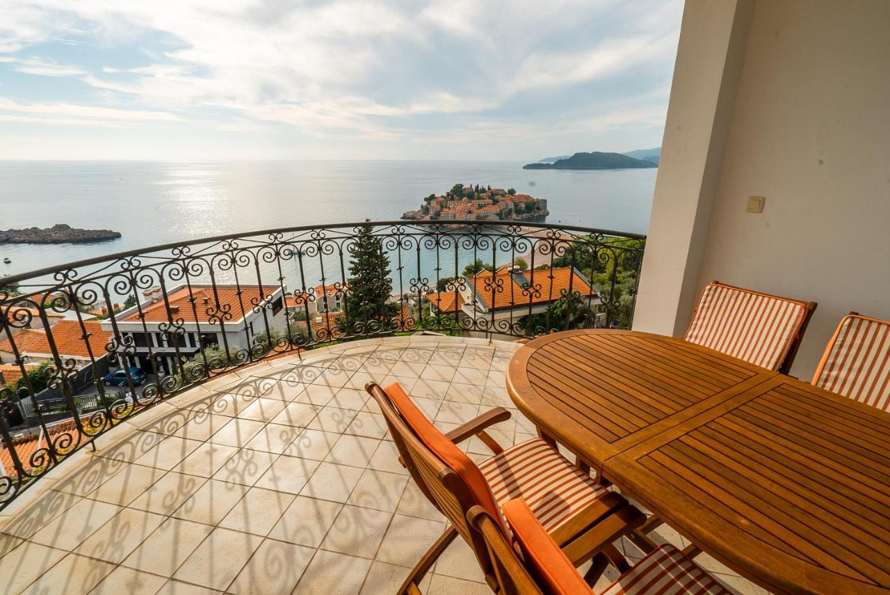 Villa Edelweiss Sveti Stefan Exteriör bild