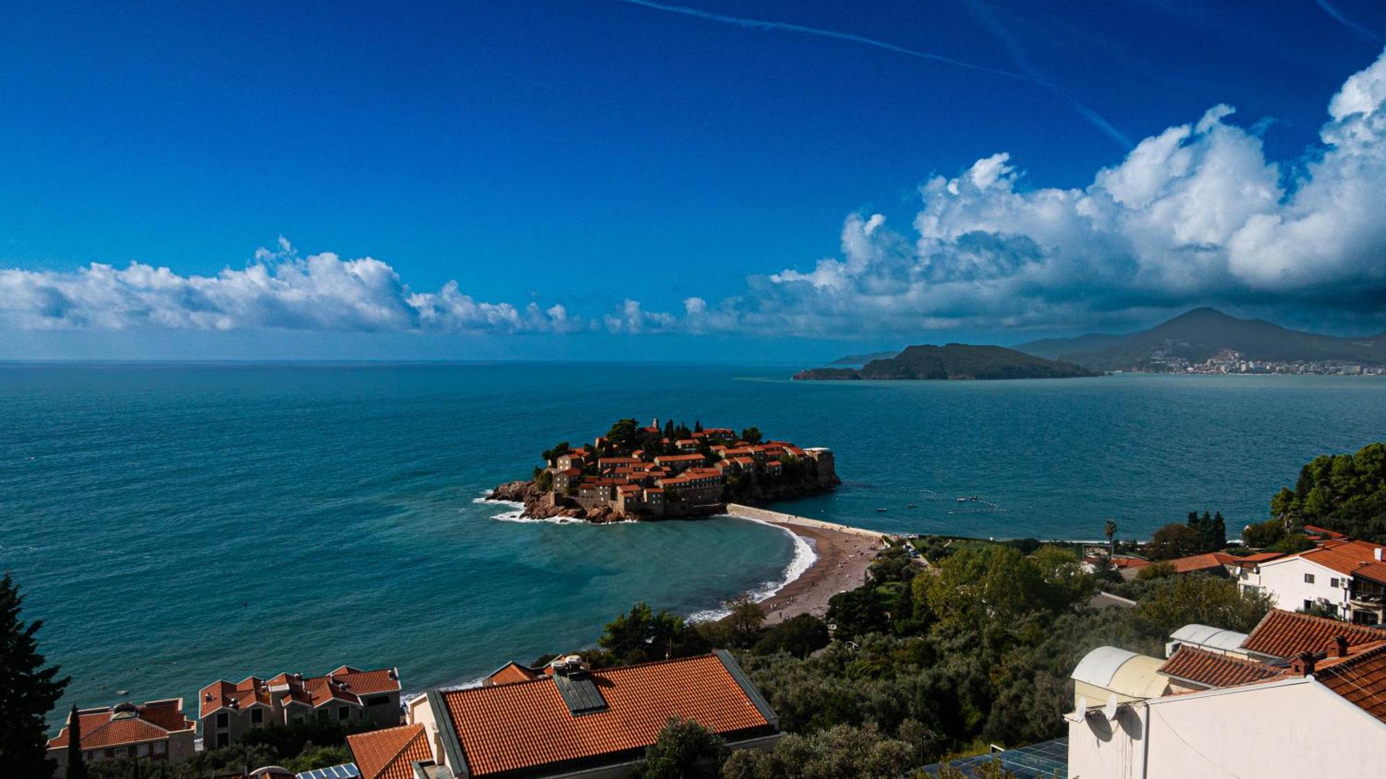 Villa Edelweiss Sveti Stefan Exteriör bild