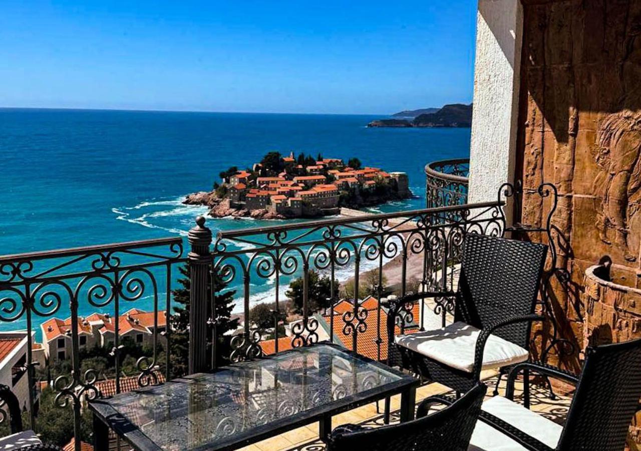 Villa Edelweiss Sveti Stefan Exteriör bild